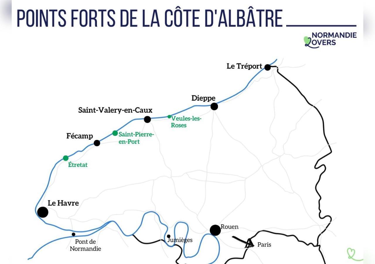 Maison De Charme A Dieppe, Confort Et Loisirs Ngoại thất bức ảnh
