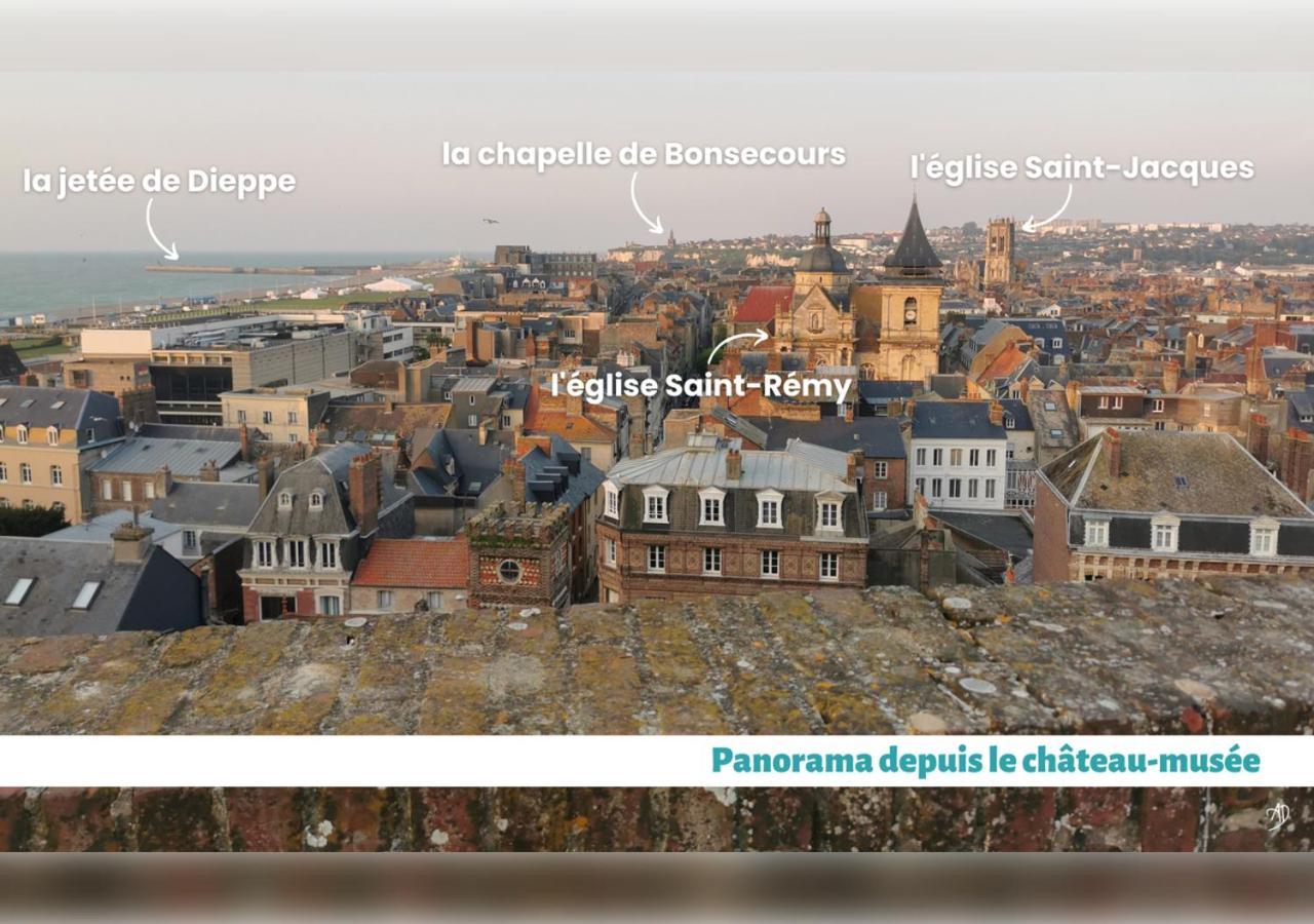 Maison De Charme A Dieppe, Confort Et Loisirs Ngoại thất bức ảnh